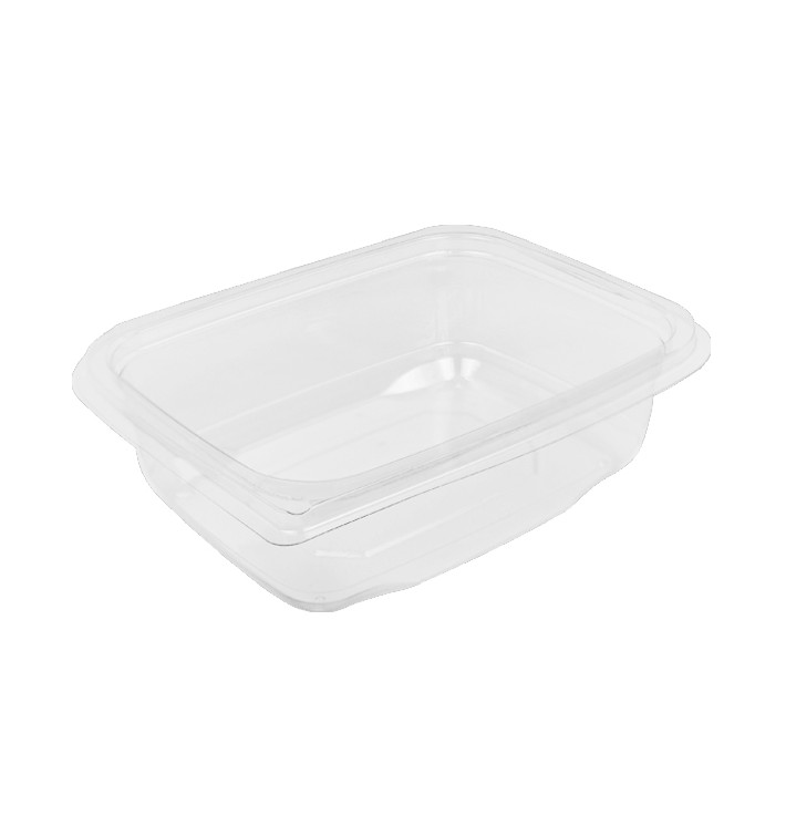 Plastic deli Container PET onverbrekelijk 750ml 18x14x5cm (390 stuks)