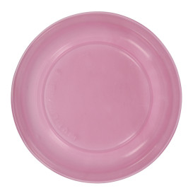 Herbruikbare Bord Economische PS Roze Ø17cm (25 stuks) 