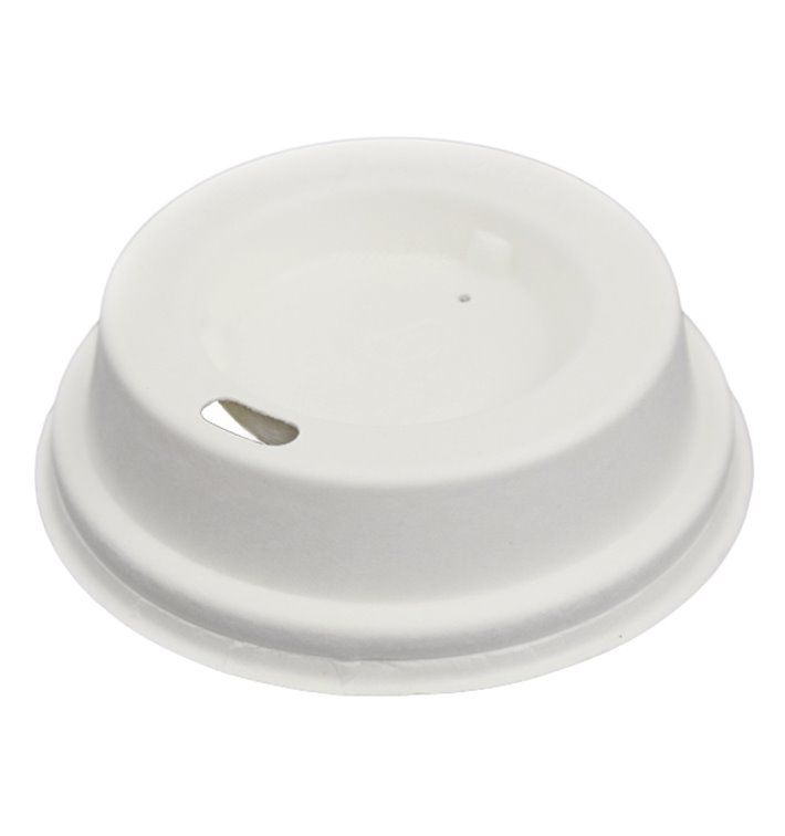 Deksel met Gat Gevormde Celstofvezel Wit Ø7,0cm (60 Stuks) Deksel met Gat Gevormde Celstofvezel Wit Ø7,0cm (60 Stuks)