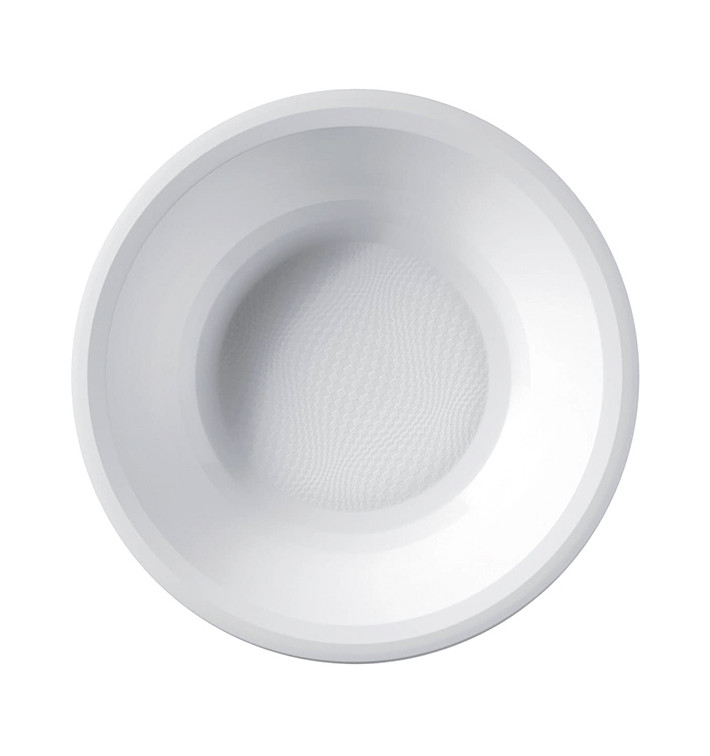 Plastic bord Diep wit "Rond vormig" PP Ø19,5 cm (600 stuks) Plastic bord Diep wit "Rond vormig" PP Ø19,5 cm (600 stuks)