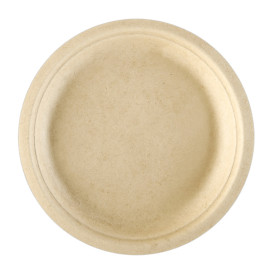 Suikerriet bord Naturel Ø18 cm (1000 stuks)