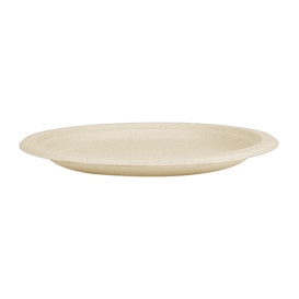 Suikerriet bord Naturel Ø26 cm (50 stuks) 