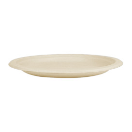 Suikerriet bord Naturel Ø26 cm (500 stuks)