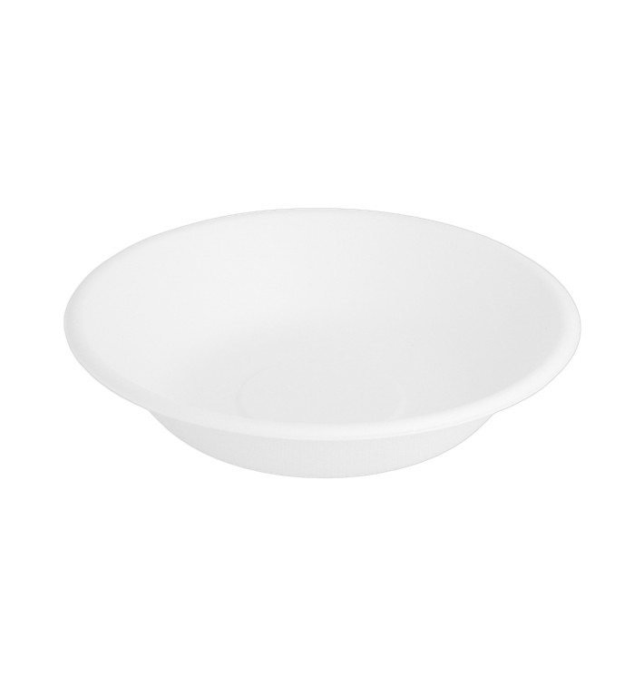 Suikerriet bord diep wit Ø16 cm (50 stuks) Suikerriet bord diep wit Ø16 cm (50 stuks)