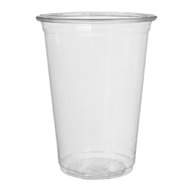 Stof gebaseerd op Maizena PLA beker  Bio transparant 299ml Ø7,8cm (2000 stuks)