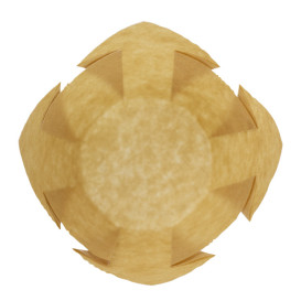 Cupcake vorm voering tulpvorm Nature Ø5x4,2/7,2cm (4.000 stuks) 
