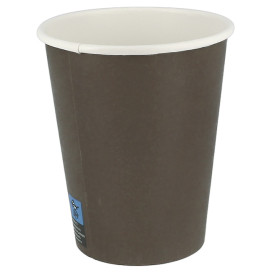 Papieren Beker Bruin 14Oz/420ml Ø9,0cm (50 Stuks)