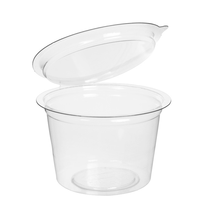Plastic Container APET Rond vormig transparant 100ml (405 stuks) Plastic Container APET Rond vormig transparant 100ml (405 stuks)