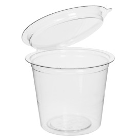 Plastic Container APET Rond vormig transparant 125ml (405 stuks)