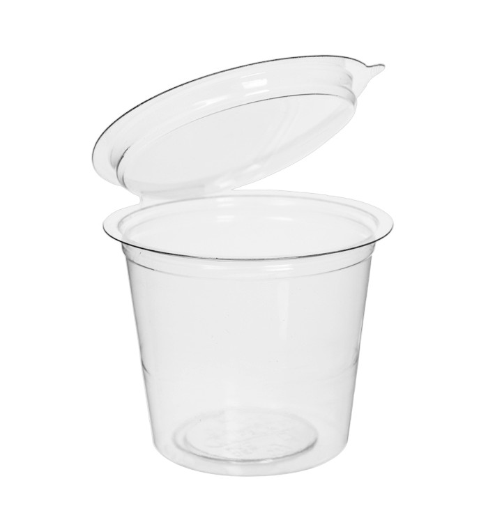 Plastic Container APET Rond vormig transparant 125ml (405 stuks)