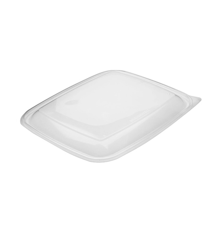 Plastic Deksel voor Deli Container PP Rechthoekige vorm zwart 28x20cm (50 stuks) 