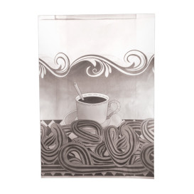 Papieren voedsel zak voor Churros Vetvrij 18+7x32cm (250 stuks)