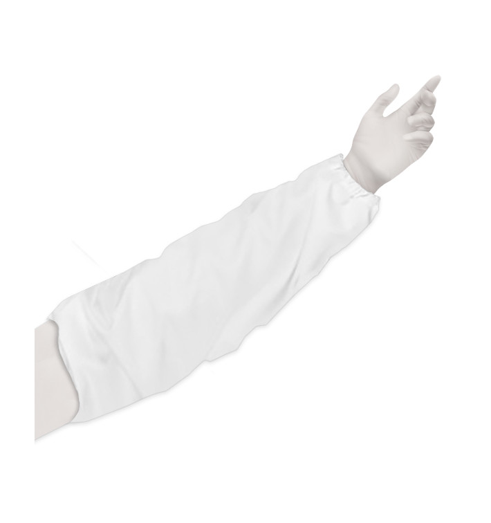 Wegwerp plastic Over omhulsel TST PP wit 25x44cm (50 stuks) Wegwerp plastic Over omhulsel TST PP wit 25x44cm (50 stuks)