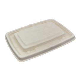Suikerriet Deksel voor Container 23x16,5cm (75 stuks) 