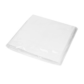 Papieren zak Vetvrij open L vormig 15x15,2cm wit (100 stuks)