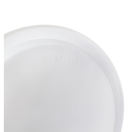Herbruikbare Bord Economische PS Wit Ø22cm (25 stuks) 