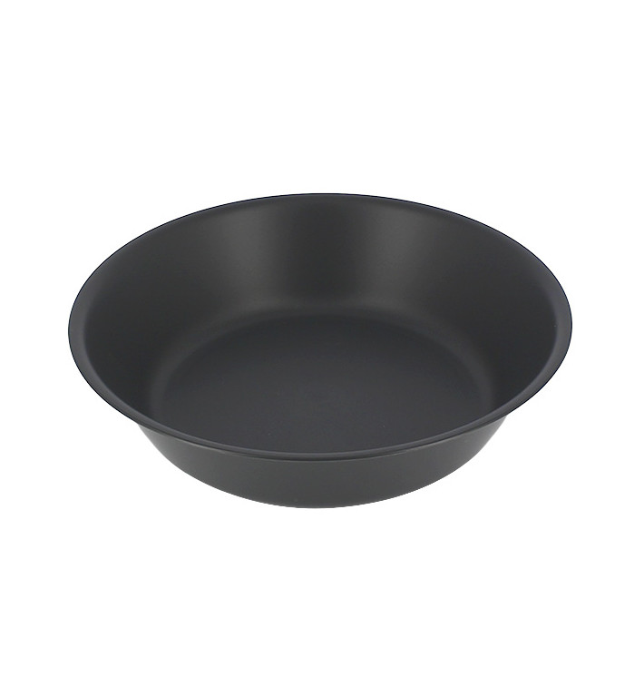 Herbruikbare Bord Durable PP Mineraal Antraciet Ø18cm (54 stuks) Herbruikbare Bord Durable PP Mineraal Antraciet Ø18cm (54 stuks)