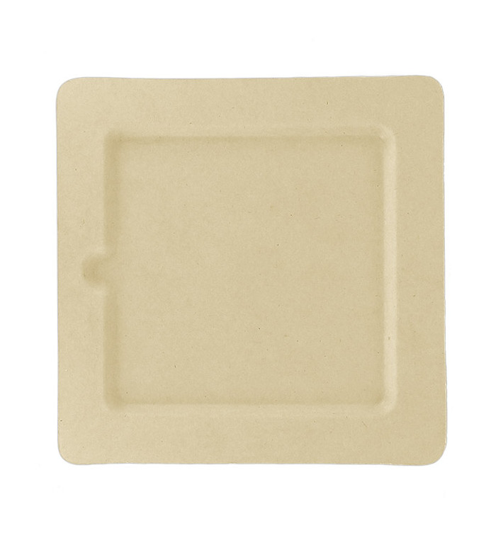 Suikerriet bord Gekerfd Naturel 20 cm (50 stuks) Suikerriet bord Gekerfd Naturel 20 cm (50 stuks)