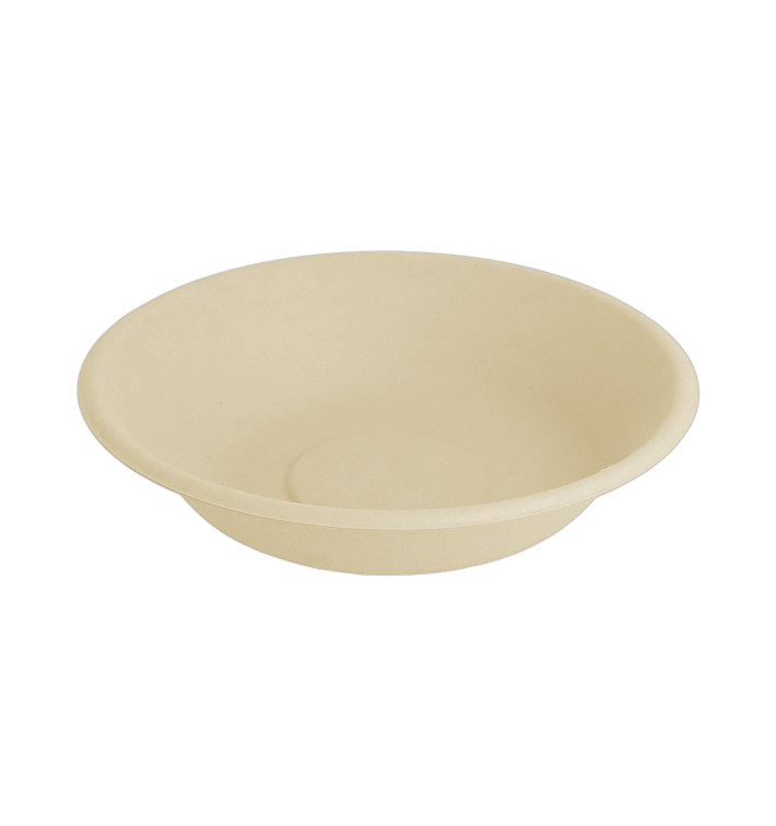 Suikerriet bord diep Naturel Ø16 cm (50 stuks) Suikerriet bord diep Naturel Ø16 cm (50 stuks)