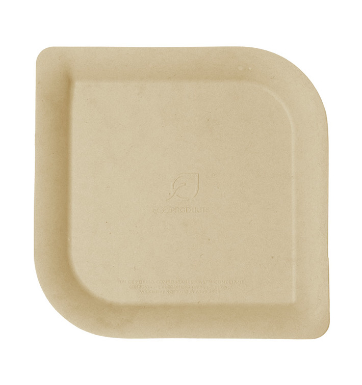 Suikerriet bord Bagasse en Bamboe 15,0 cm (50 stuks) Suikerriet bord Bagasse en Bamboe 15,0 cm (50 stuks)