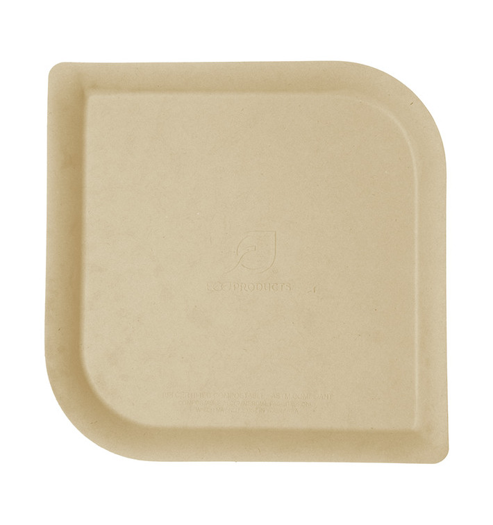 Suikerriet bord Bagasse en Bamboe 23,8 cm (50 stuks) Suikerriet bord Bagasse en Bamboe 23,8 cm (50 stuks)