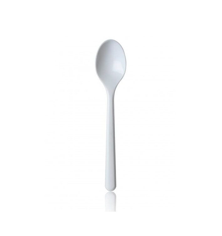 Plastic lepel premium wit 18,5cm Plastic lepel premium wit 18,5cm
