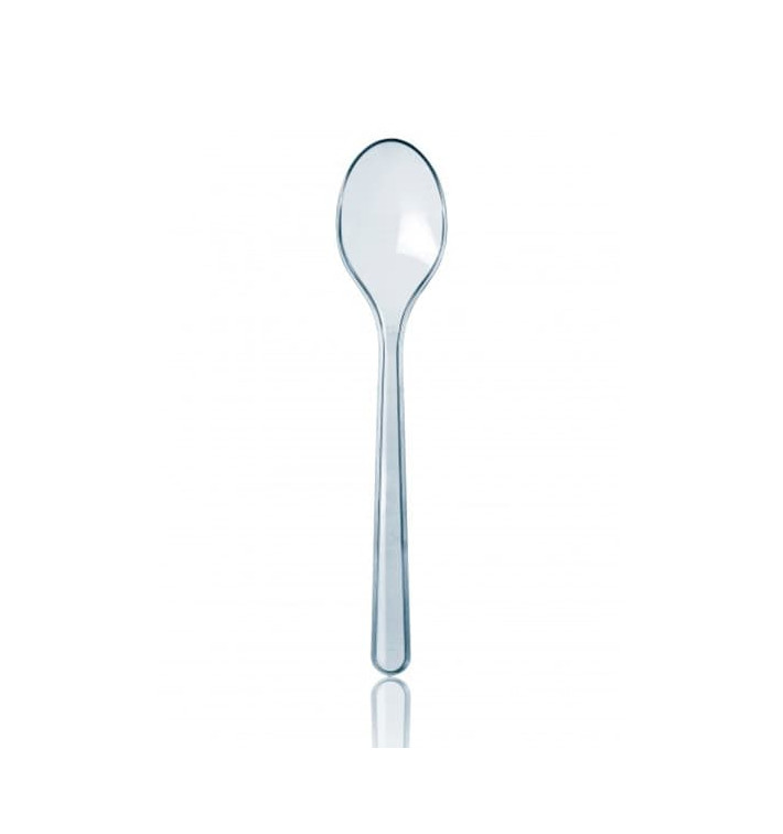 Plastic lepel premium transparant 18,5cm Plastic lepel premium transparant 18,5cm