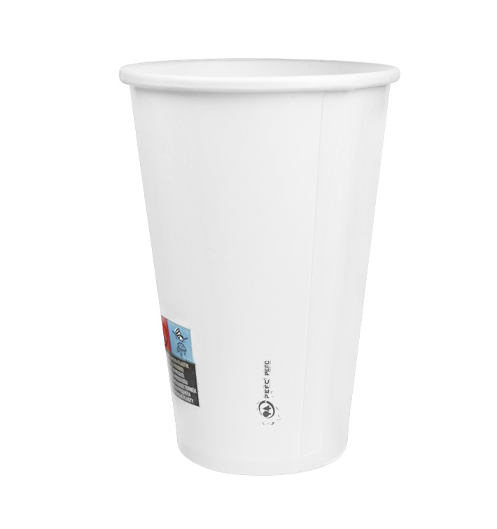 Papieren beker 20 Oz/600ml wit Ø9,4cm (320 stuks) Papieren beker 20 Oz/600ml wit Ø9,4cm (320 stuks)
