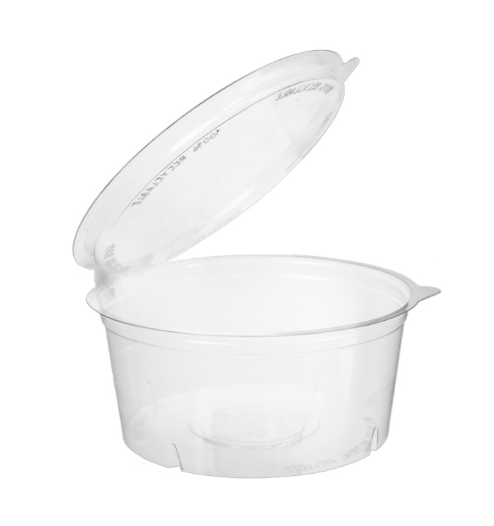 Plastic Container APET Rond vormig transparant 750ml Ø15cm (200 stuks) Plastic Container APET Rond vormig transparant 750ml Ø15cm (200 stuks)