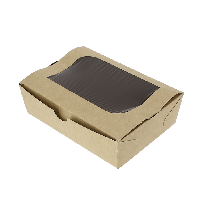 Papieren take-out Container "Premium" 18x12,7x5,5cm 1000ml (175 stuks) Papieren take-out Container "Premium" 18x12,7x5,5cm 1000ml (175 stuks)