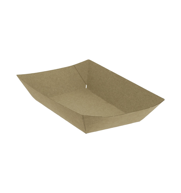 Kartonnen Snackbakjes kraft 300ml 11x7x3,5cm (1000 stuks) Kartonnen Snackbakjes kraft 300ml 11x7x3,5cm (1000 stuks)