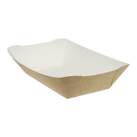 Kartonnen Snackbakjes kraft 780ml 15,5x9x5,5cm (25 stuks)