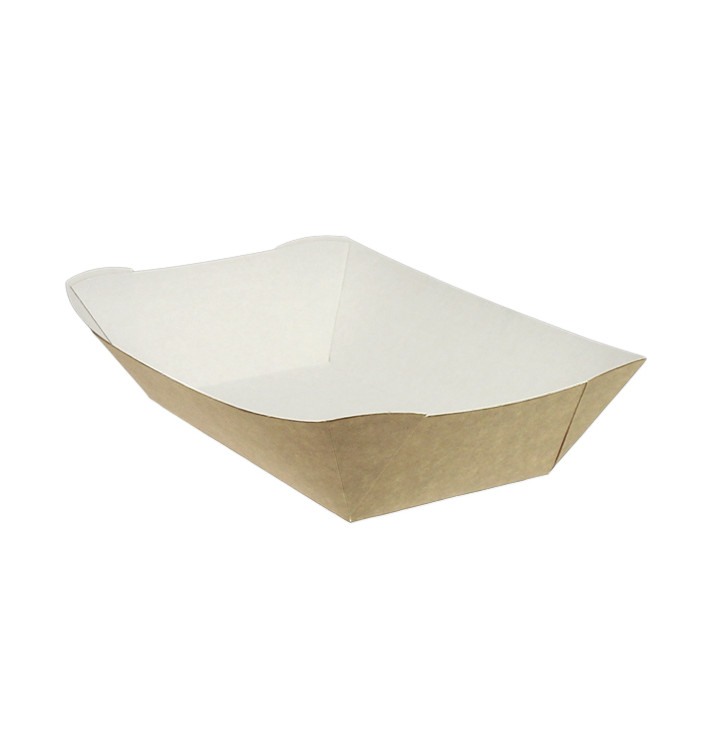 Kartonnen Snackbakjes kraft 780ml 15,5x9x5,5cm (450 stuks) Kartonnen Snackbakjes kraft 780ml 15,5x9x5,5cm (450 stuks)