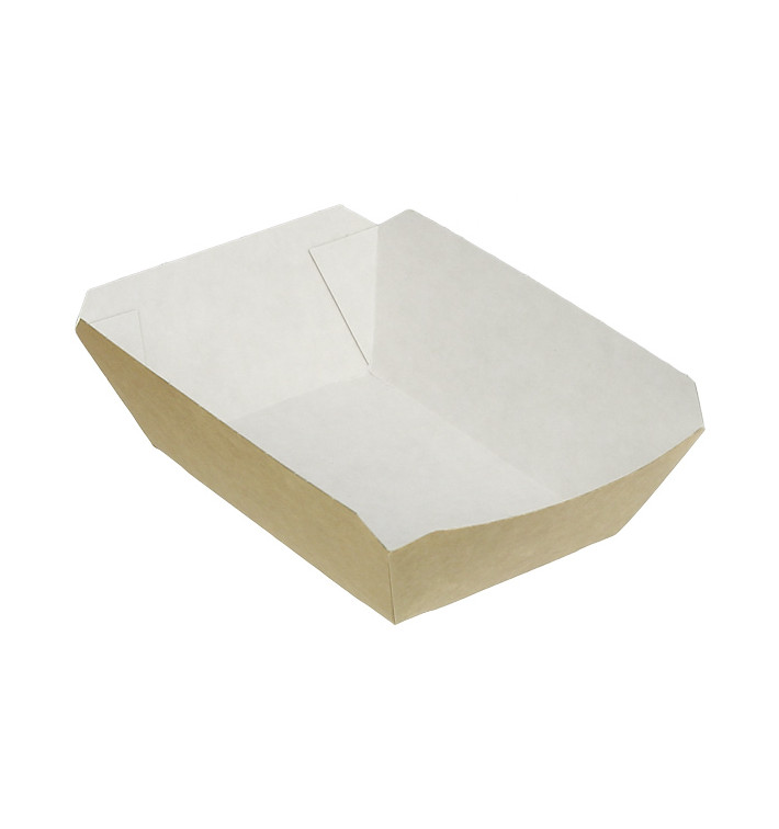 Kartonnen Snackbakjes kraft 250ml 9,6x6,5x4,2cm (25 stuks) Kartonnen Snackbakjes kraft 250ml 9,6x6,5x4,2cm (25 stuks)