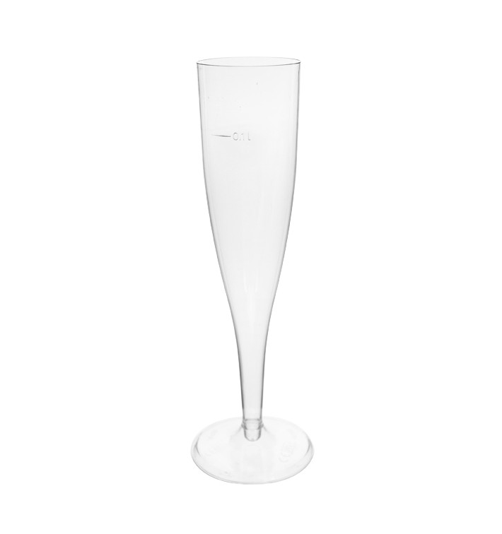 Plastic fluit Wijn sprankelend 140ml 1P "Premium" (100 stuks) Plastic fluit Wijn sprankelend 140ml 1P "Premium" (100 stuks)