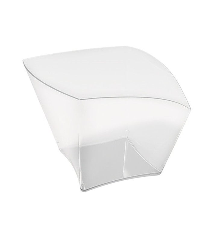 Plastic PS proefbeker Boog vormig transparant 90 ml (500 stuks) Plastic PS proefbeker Boog vormig transparant 90 ml (500 stuks)