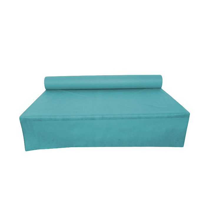Novotex Tafelkleed rol turkoois 50g P40cm 1,2x50m (1 stuk) Novotex Tafelkleed rol turkoois 50g P40cm 1,2x50m (1 stuk)