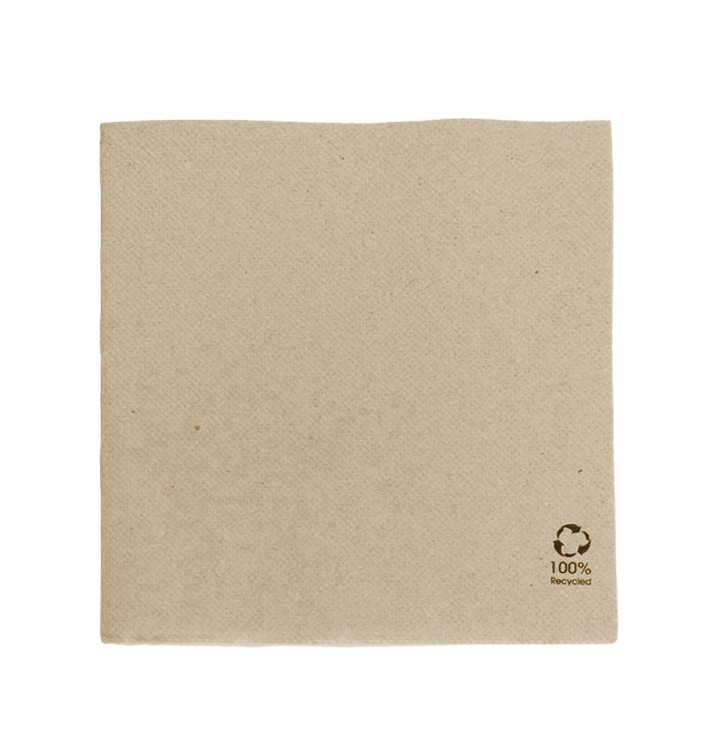 Papieren servet kraft 2C 33x33cm (50 stuks) Papieren servet kraft 2C 33x33cm (50 stuks)