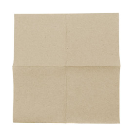 Papieren servet Eco "Recycled" 20x20cm 2C P-P (90 stuks)