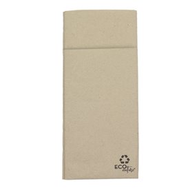 Eetgerei zak papieren servetten Eco 32x40cm (1.200 stuks)