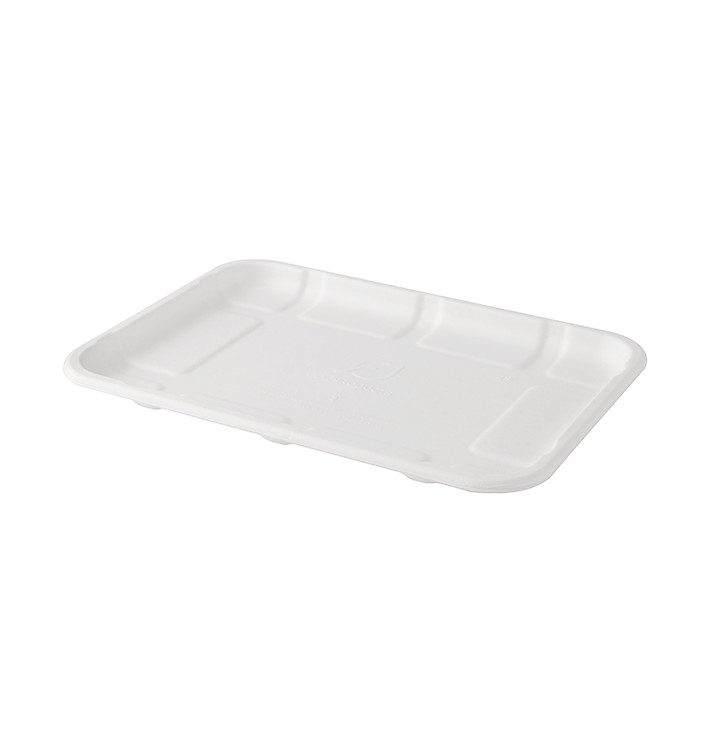 Suikerriet Dienblad 21,6x15,3x1,5cm (400 Stuks) Suikerriet Dienblad 21,6x15,3x1,5cm (400 Stuks)