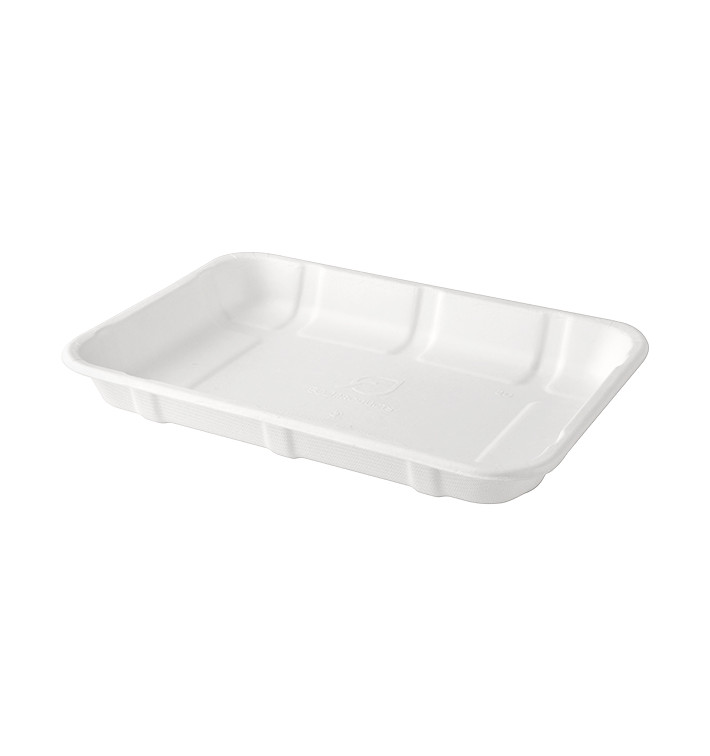 Suikerriet Dienblad 21,6x15,3x2,6cm (400 Stuks) Suikerriet Dienblad 21,6x15,3x2,6cm (400 Stuks)