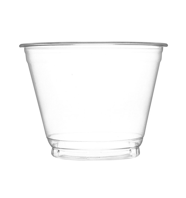 Plastic PET Container Kristal 270ml Ø9,3cm (50 stuks) Plastic PET Container Kristal 270ml Ø9,3cm (50 stuks)