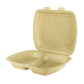 MenuBox XPP 2C Container Beige 24x20,5x7cm (50 stuks)