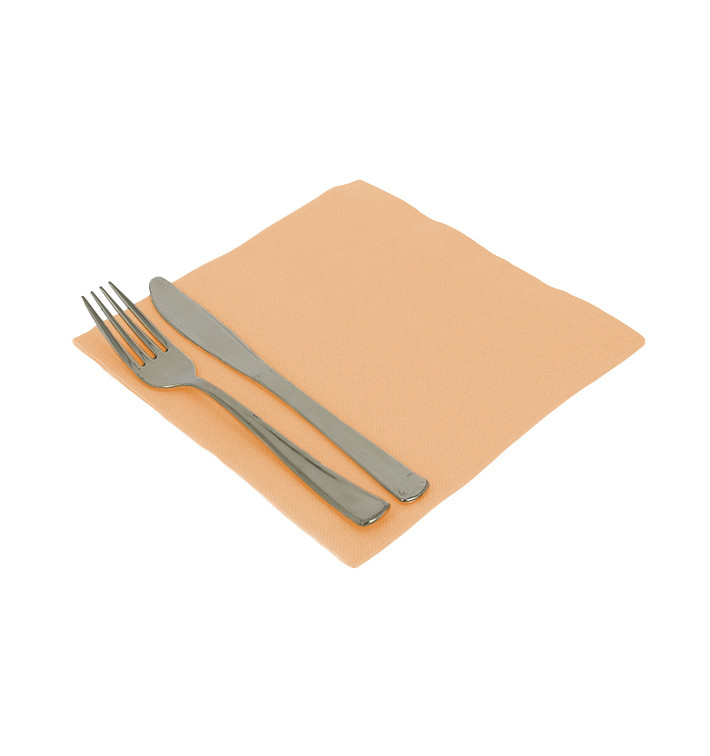Papieren servet dubbel punt zalm 40x40cm (1.200 stuks) Papieren servet dubbel punt zalm 40x40cm (1.200 stuks)