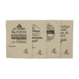 Papieren servet Tissue "Miniservis" Kraft 17x17cm (200 stuks) 