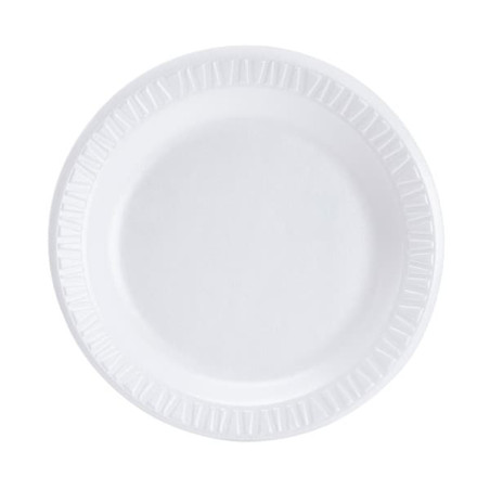 Schuim bord "Concofde" wit 23 cm (500 stuks)