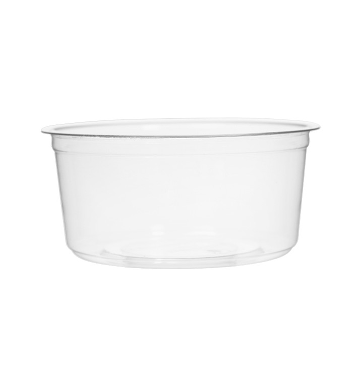 Tub Deli Container PLA transparant Compostable 355ml (500 stuks) Tub Deli Container PLA transparant Compostable 355ml (500 stuks)
