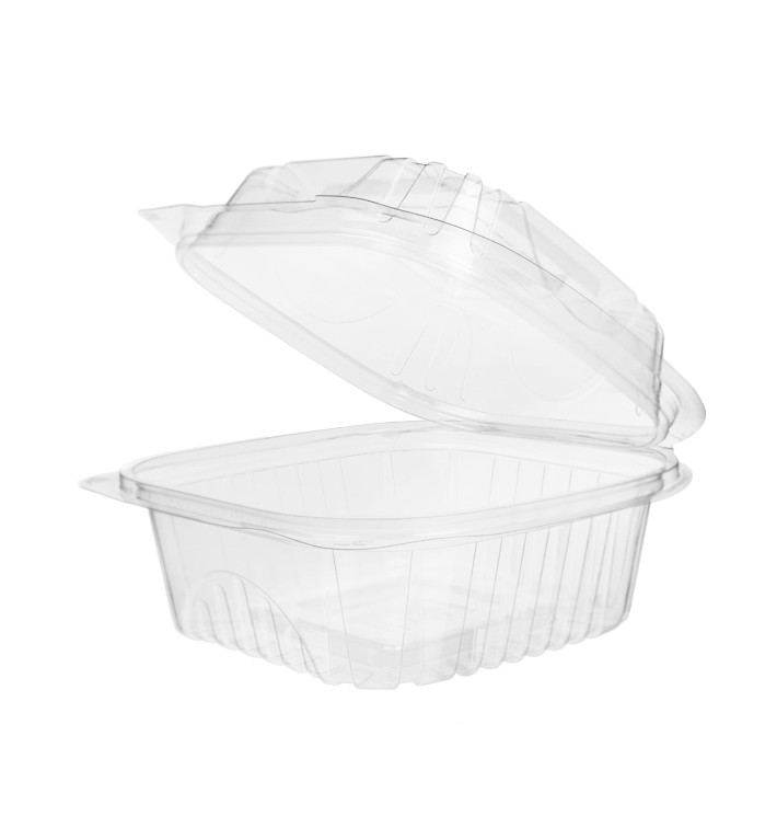 Gescharnierde slakom Container PLA 15,0x15,0x7,5cm (80 stuks) Gescharnierde slakom Container PLA 15,0x15,0x7,5cm (80 stuks)