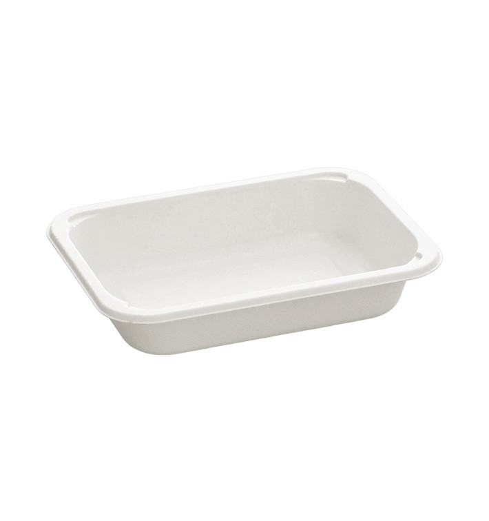 Suikerriet Container PLA gelamineerd 580ml 18,7x13,6x3,6cm (300 Stuks) Suikerriet Container PLA gelamineerd 580ml 18,7x13,6x3,6cm (300 Stuks)